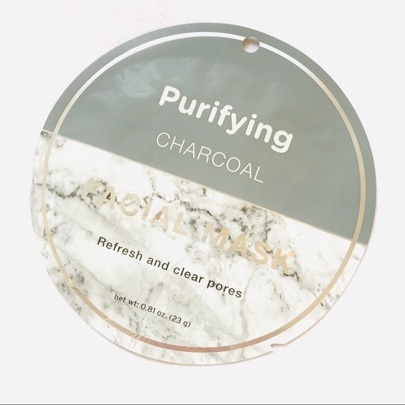 Purifying charcoal pore skin sheet mask NEW - Picture 1 of 2